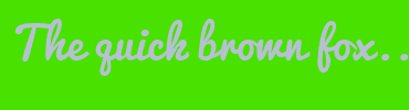 Image with Font Color B6C0D2 and Background Color 49E100